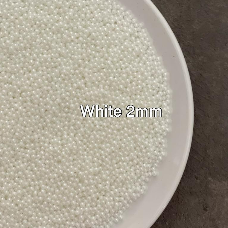 

Sprinkle White 2mm Kemasan 10gr