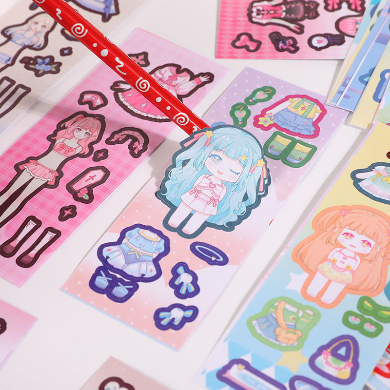 

Paket usaha stiker bongkar pasang isi 24 pck