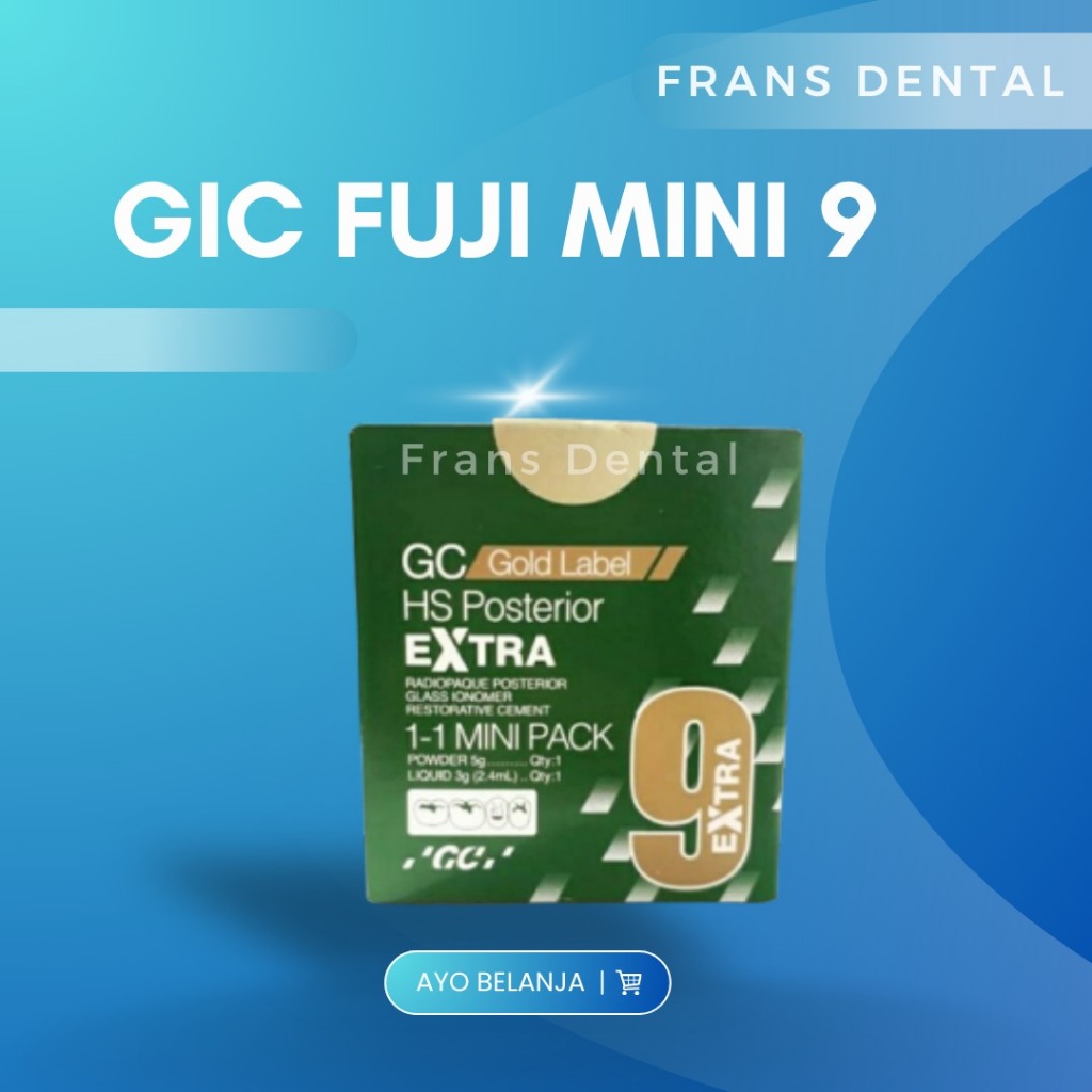 GIC Fuji Mini 9/GC Gold Label Hs Posterior 9 Extra