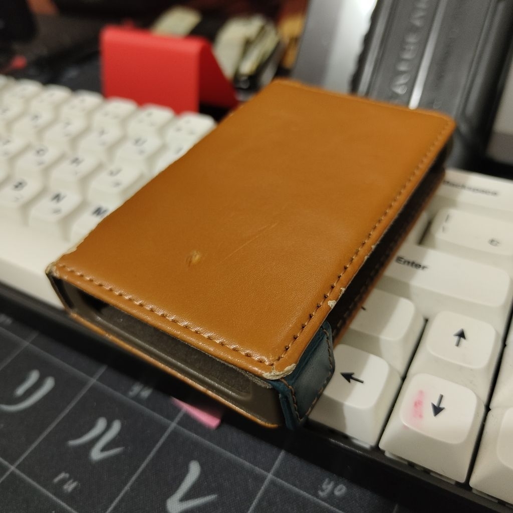 Flip case premium Walkman Nw-A35 Nw-A45 Nw-A55 (tested muat semua)