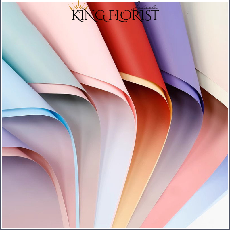 

Flower Wrapping Gradient Color Kertas Buket Bunga ECER 6174
