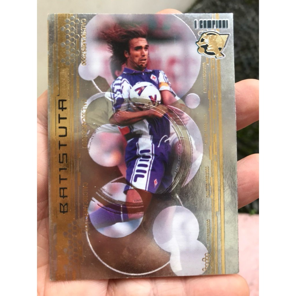 KARTU GABRIEL BATISTUTA CALCIO I CAMPIONI 2000