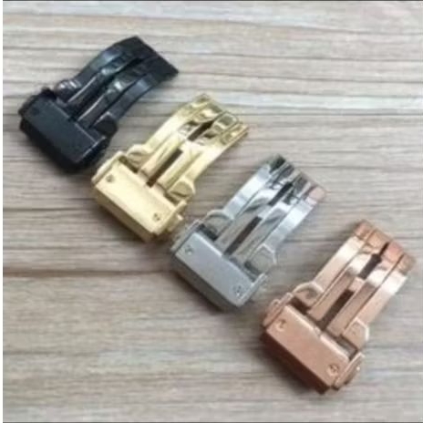 Buckle Hublot Tali strap jam tangan Hublot on logo for kulit leather karet rubber buckle kepala peng