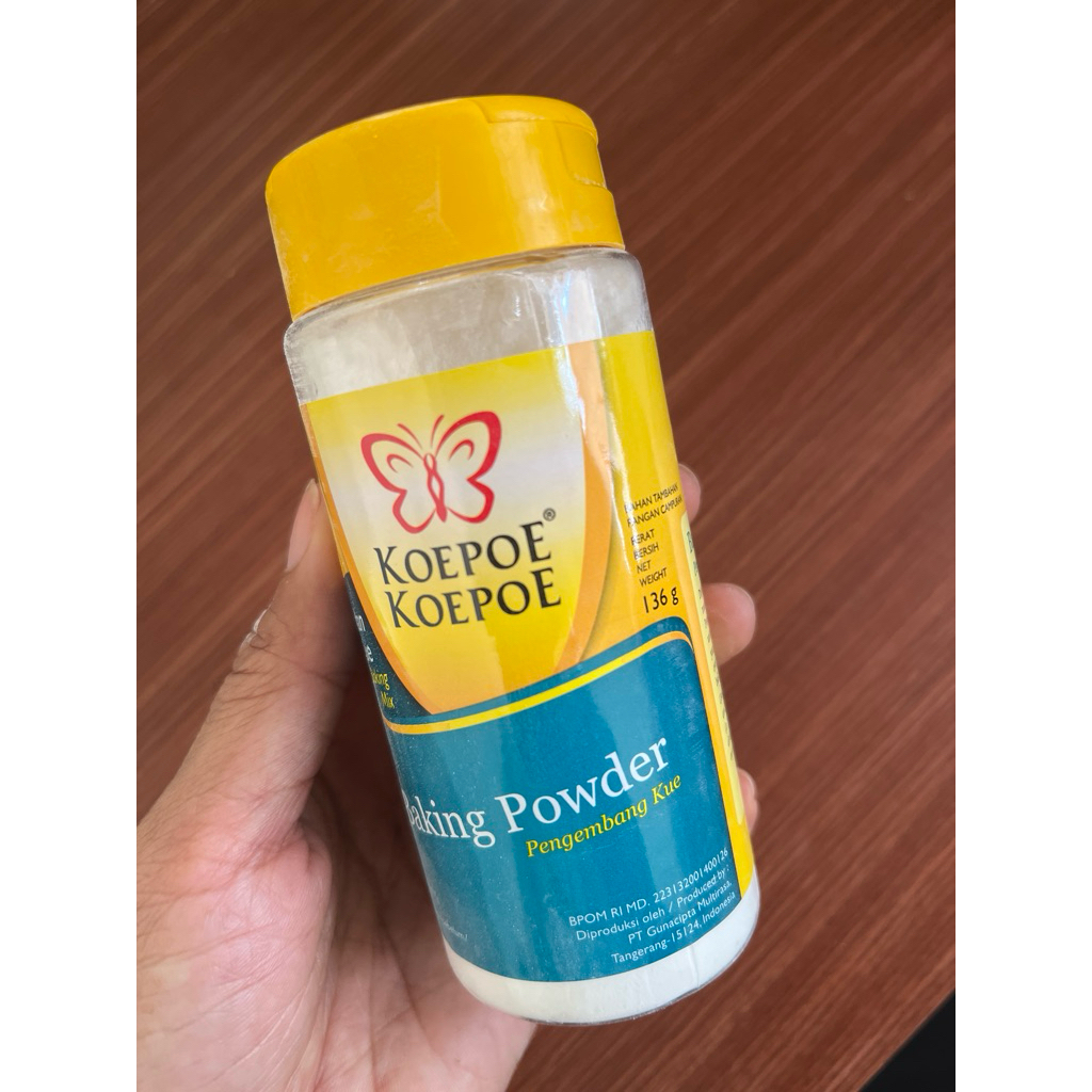 

Pengembang Kue / Baking Powder Koepoe Koepoe 136gr
