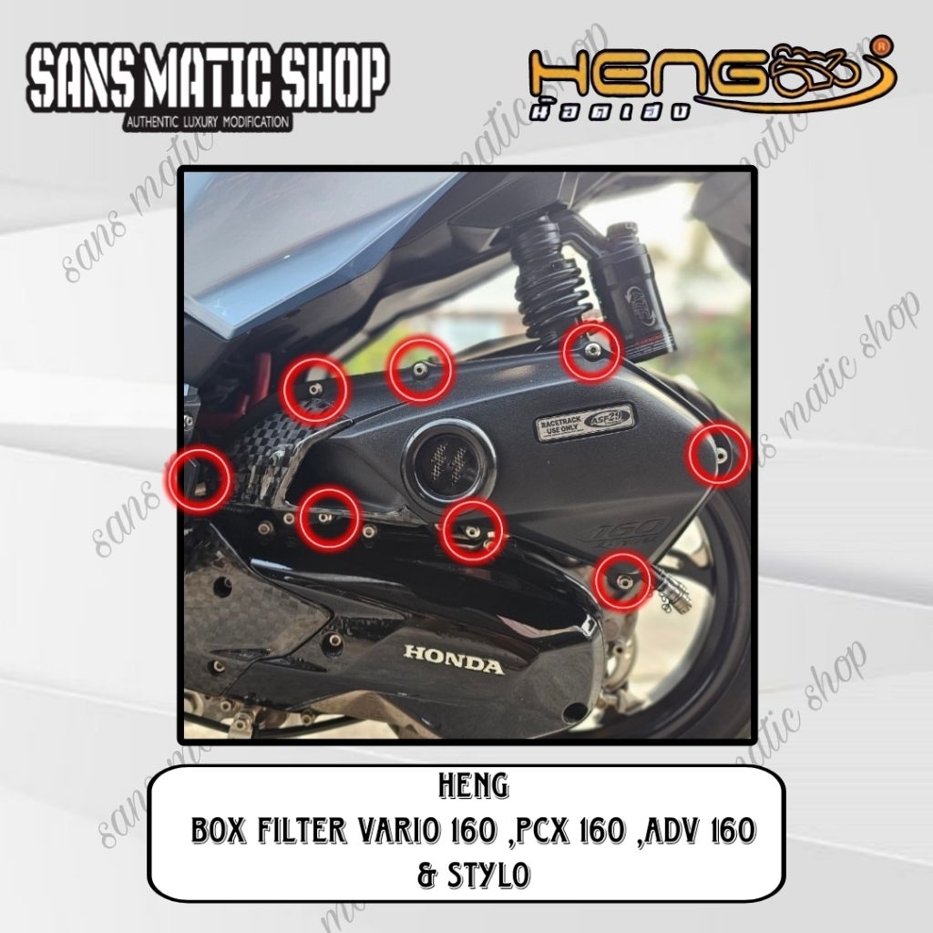 BAUT FILTER HENG VARIO 160 STYLO PCX ADV 160