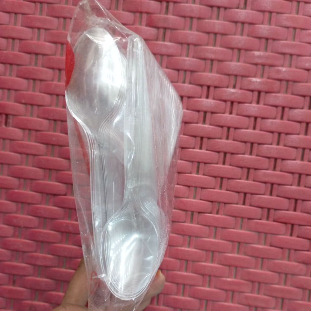 KCS Sendok Teh Plastik isi 100