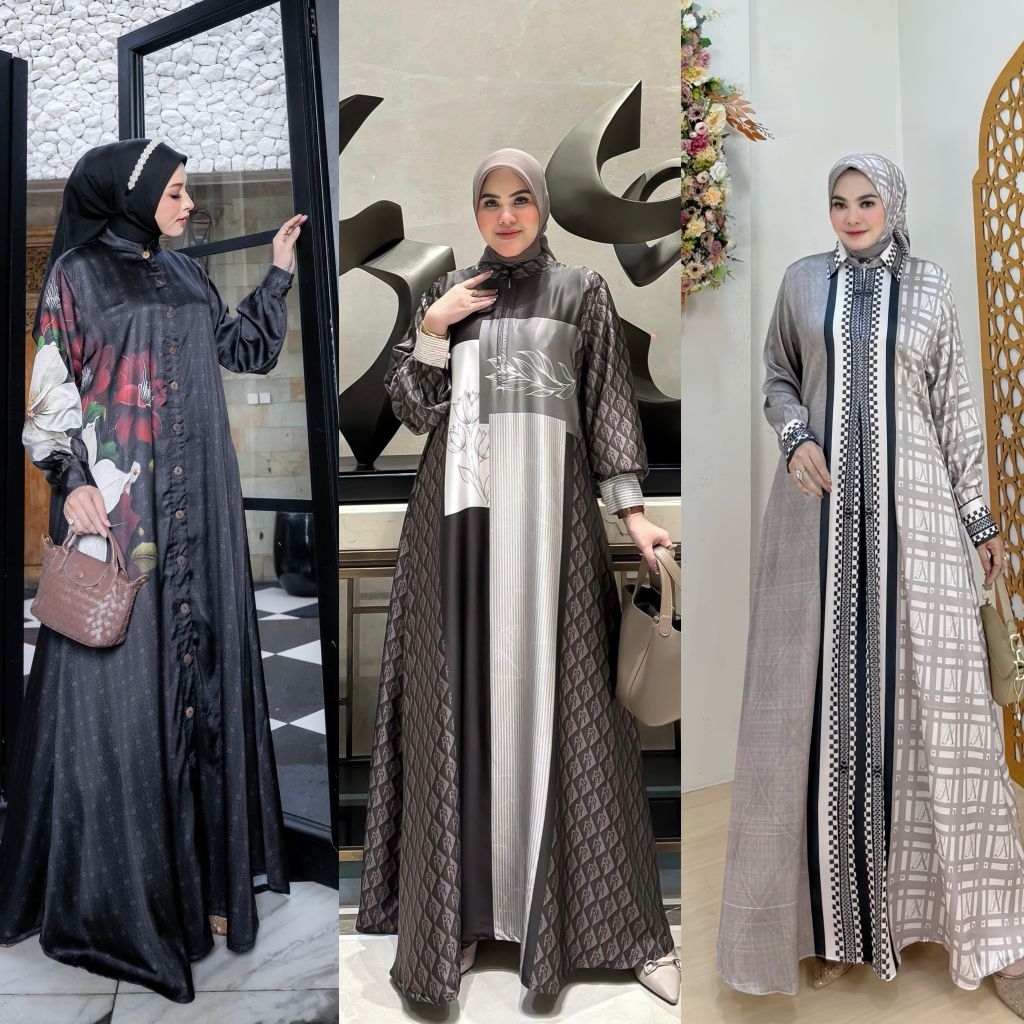 gamis dress alena deenara khadijah batik ayunda ORI rashi fashion
