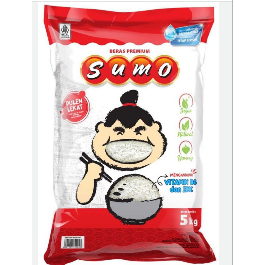 

Beras Sumo Merah 5 kg Premium
