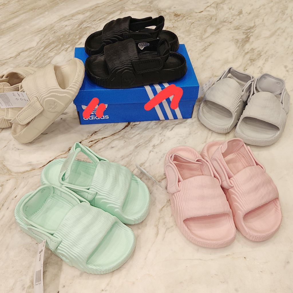 AD Adilette 22 XLG Slides Kids / Sandal Anak 2-in-1 / Daddy & Me Couple Sandal / Kokoh Nyaman Anti-S