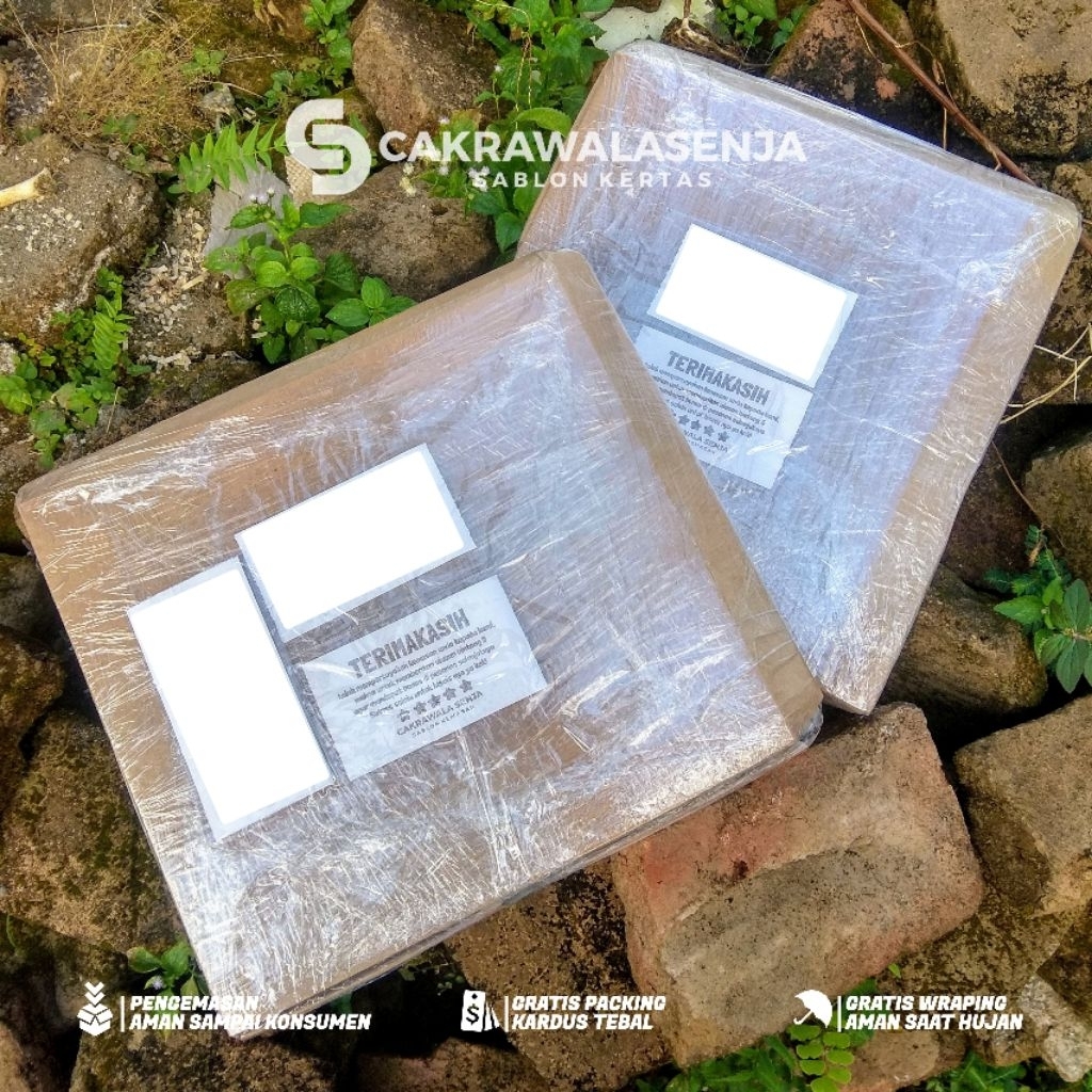 

Tambahan Packing Kardus + Wrap Plastik