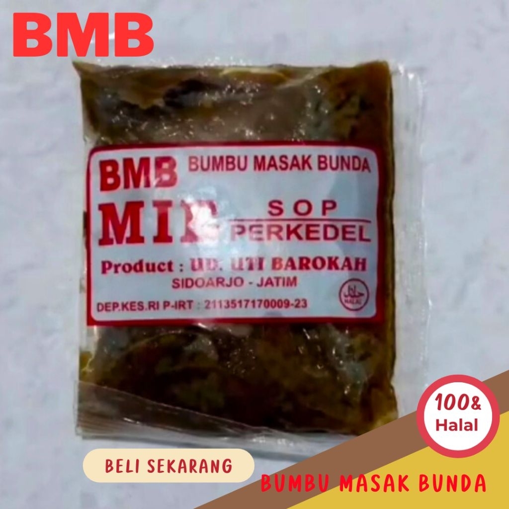 

BMB / BUMBU MIE / BUMBU MASAK BUNDA / BUMBU INSTAN
