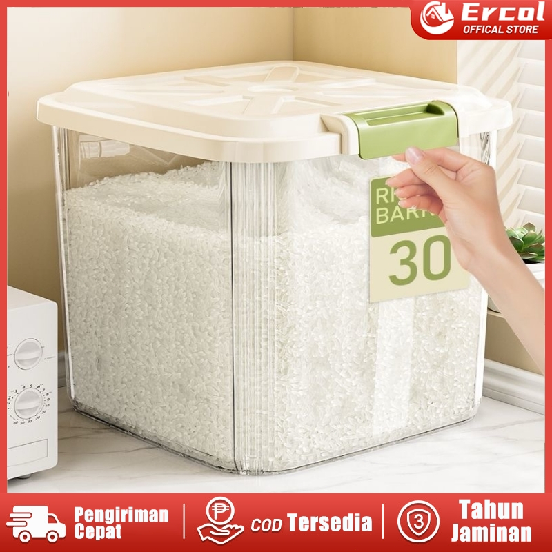 tempat beras anti kutu dan semut tempat beras aesthetic  wadah beras tempat beras storage penyimpana