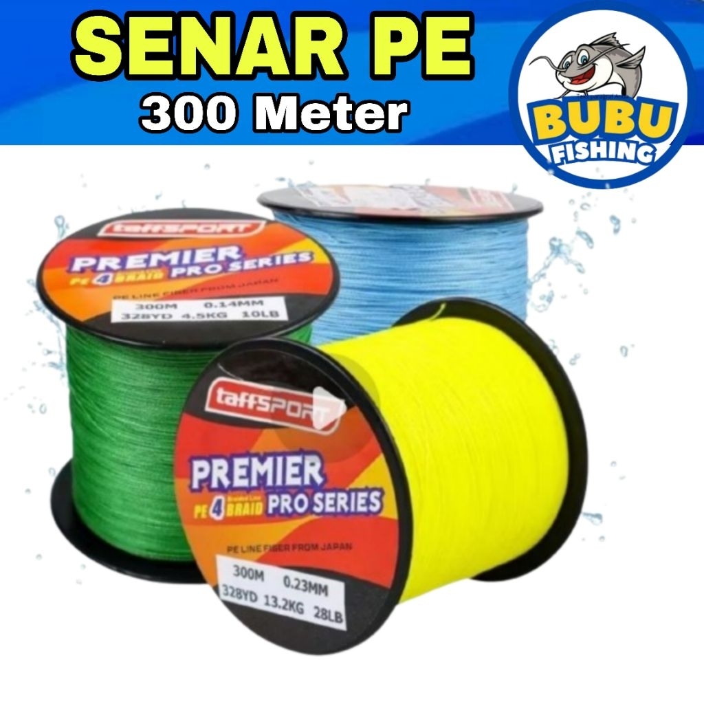 senar pancing pe 300 meter