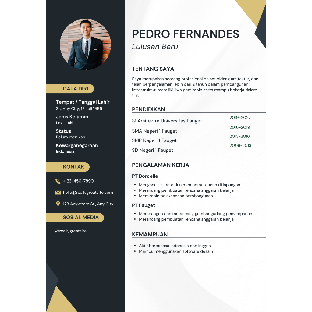 CV ATS Friendly | Jasa Pembuatan CV ATS Friendly | Jasa Desain CV ATS | Surat Lamaran Kerja | Jasa p