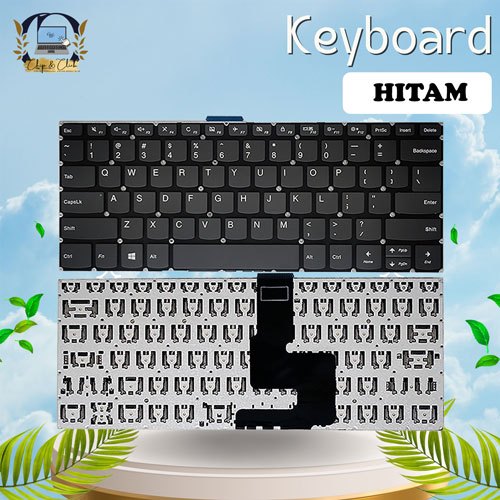 520-14 Keyboard Laptop Lenovo Ideapad Slim 3-14IIL05 3-14IML05 3-14ITL05 - Garansi