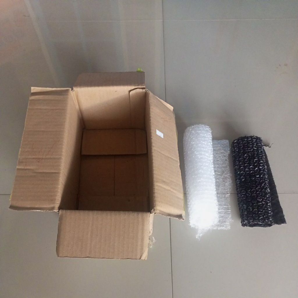 

packing dus & bublewarp