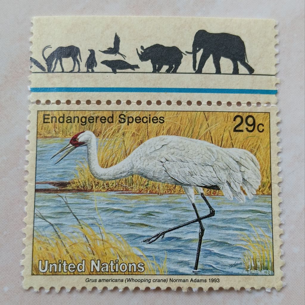 

Perangko Prangko Jadul UNO New York Endangered Species 1993 Mint - YN2621