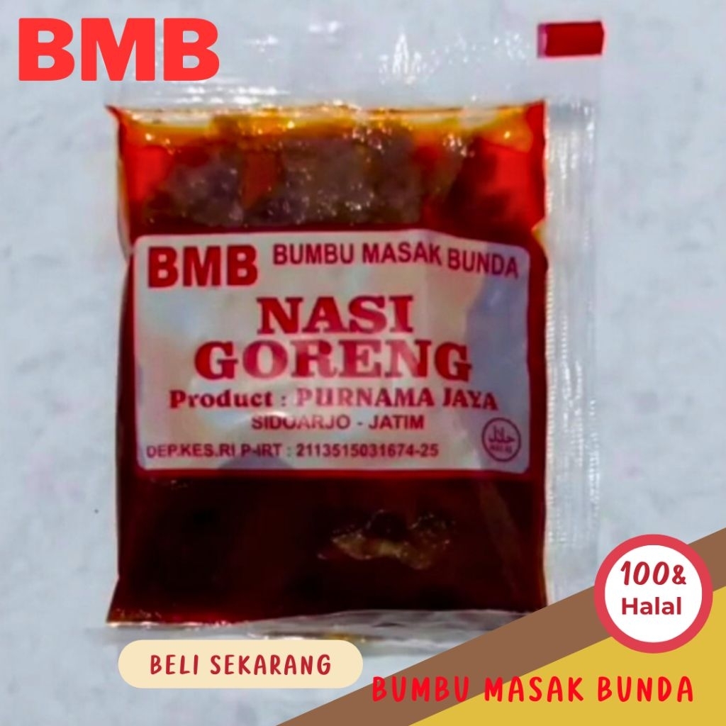 

BMB / BUMBU NASI GORENG / BUMBU MASAK BUNDA / BUMBU INSTAN