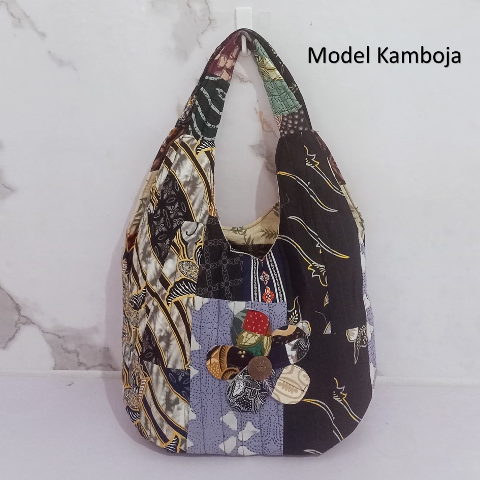 Tas Batik Totebag Batik Tas Jogja Model Kamboja Riens Collections