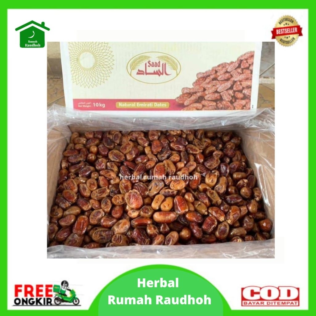 

KURMA KHALAS SA'AD 1 DUS ISI 10 KG - OLEH OLEH HAJI DAN UMROH
