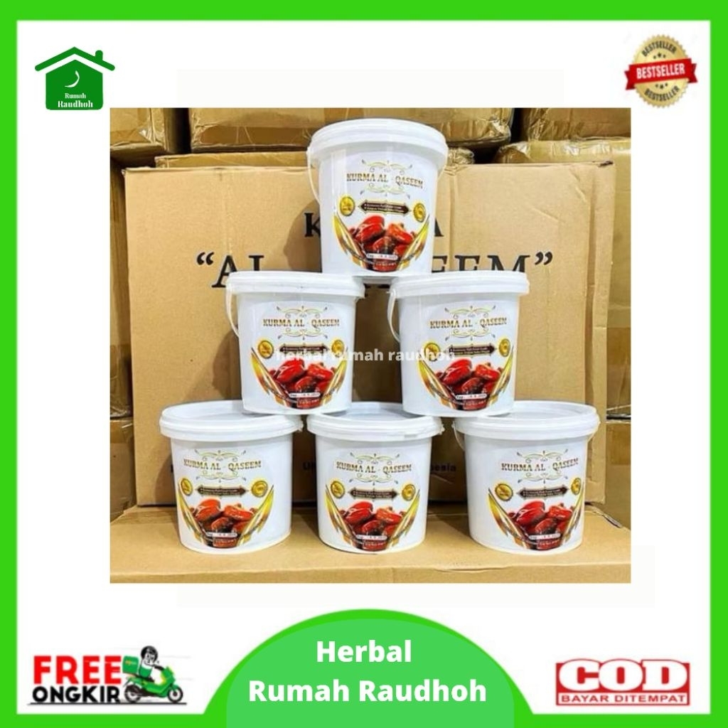 

KURMA EMBER PREMIUM KURMA AL QASEEM SAYER - ISI 500 GRAM