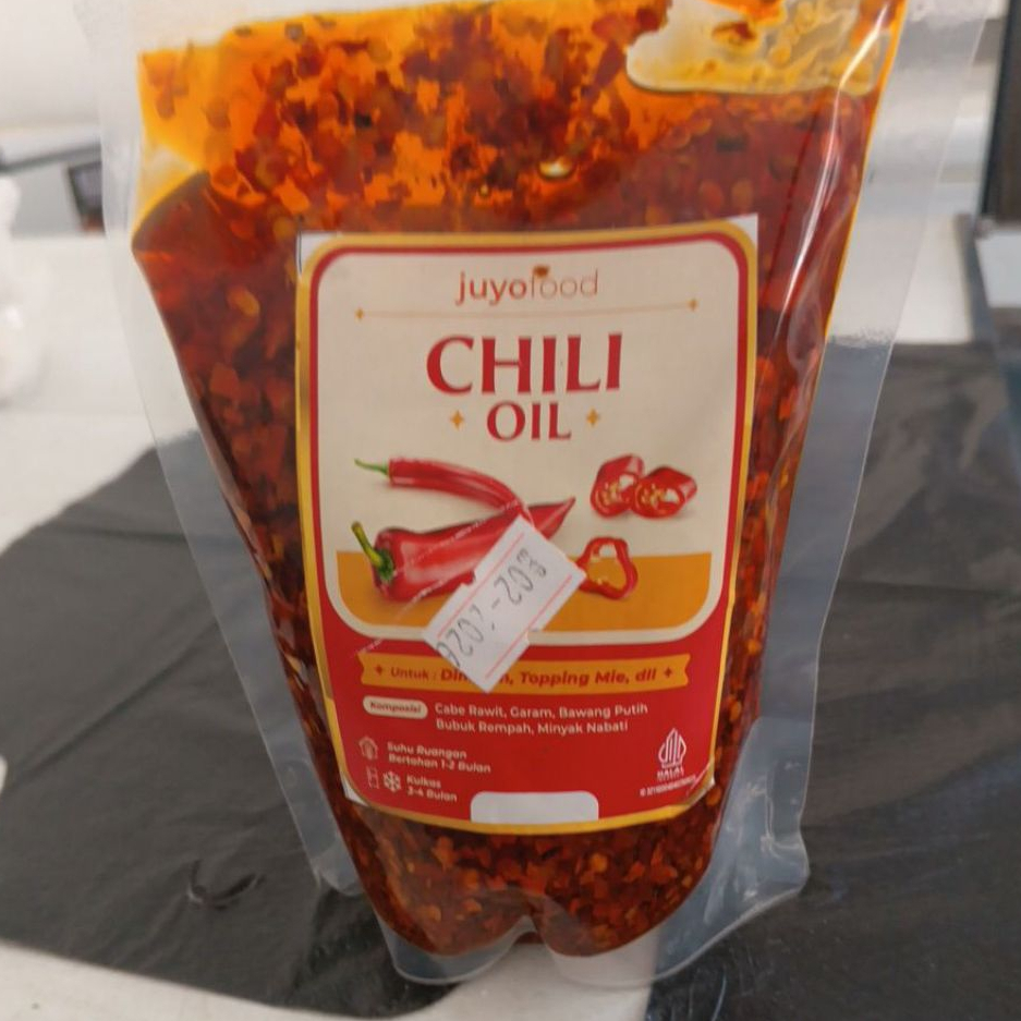 

Chili Oil Juyo Food 250 gram - MUI Halal!