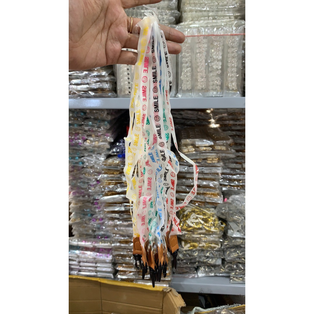 

Grosirr Tali Hp/Tali Name Tag Id Card isi 12pcs