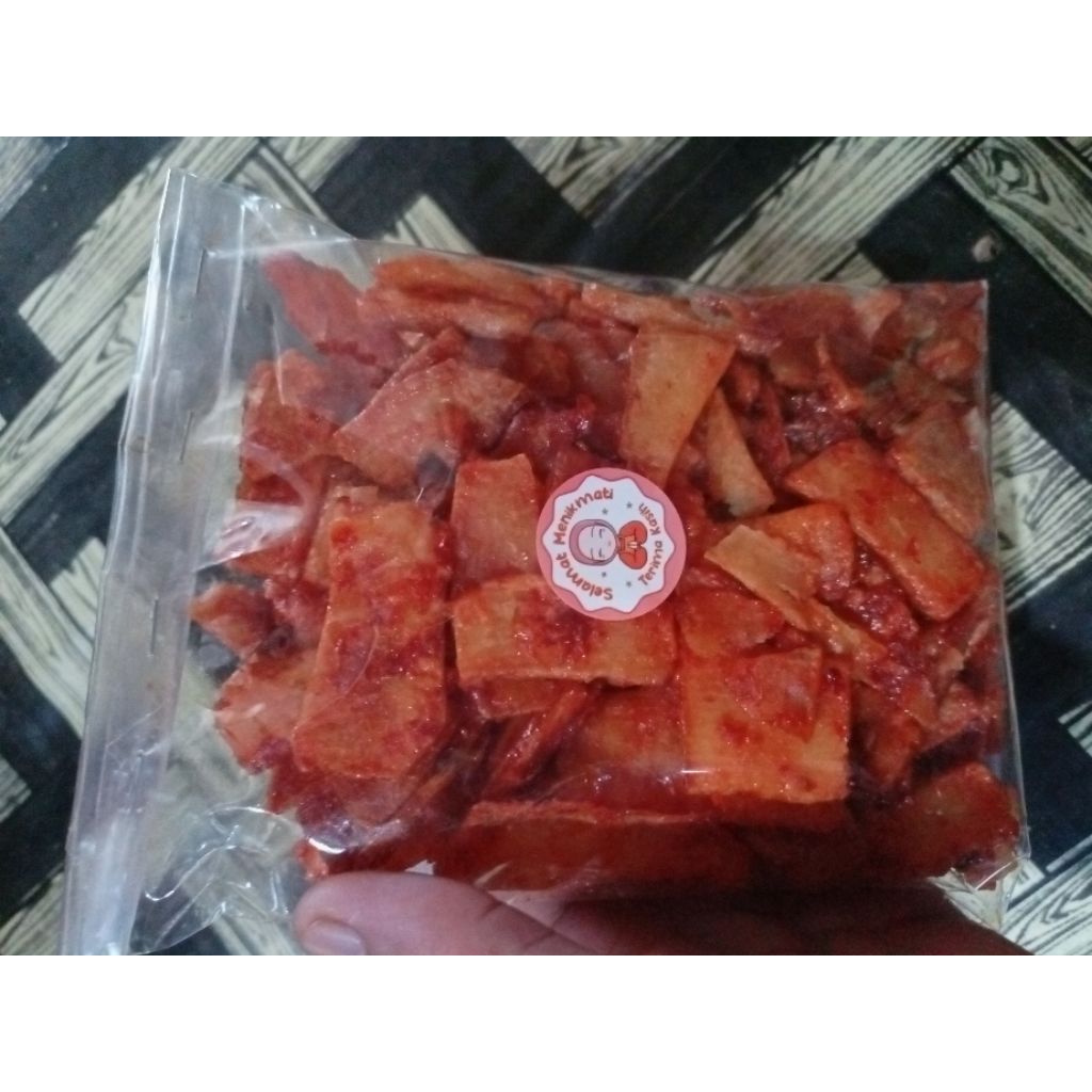 

keripik singkong balado enak renyah banget