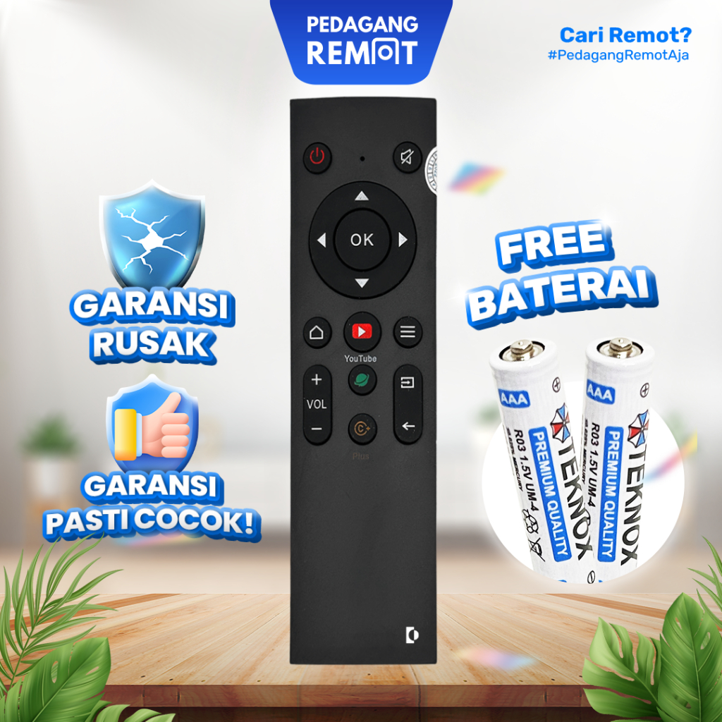 Remot Remote TV Coocaa Android Digital Smart TV 32S3U Remot TV Coocaa LCD LED Smart TV