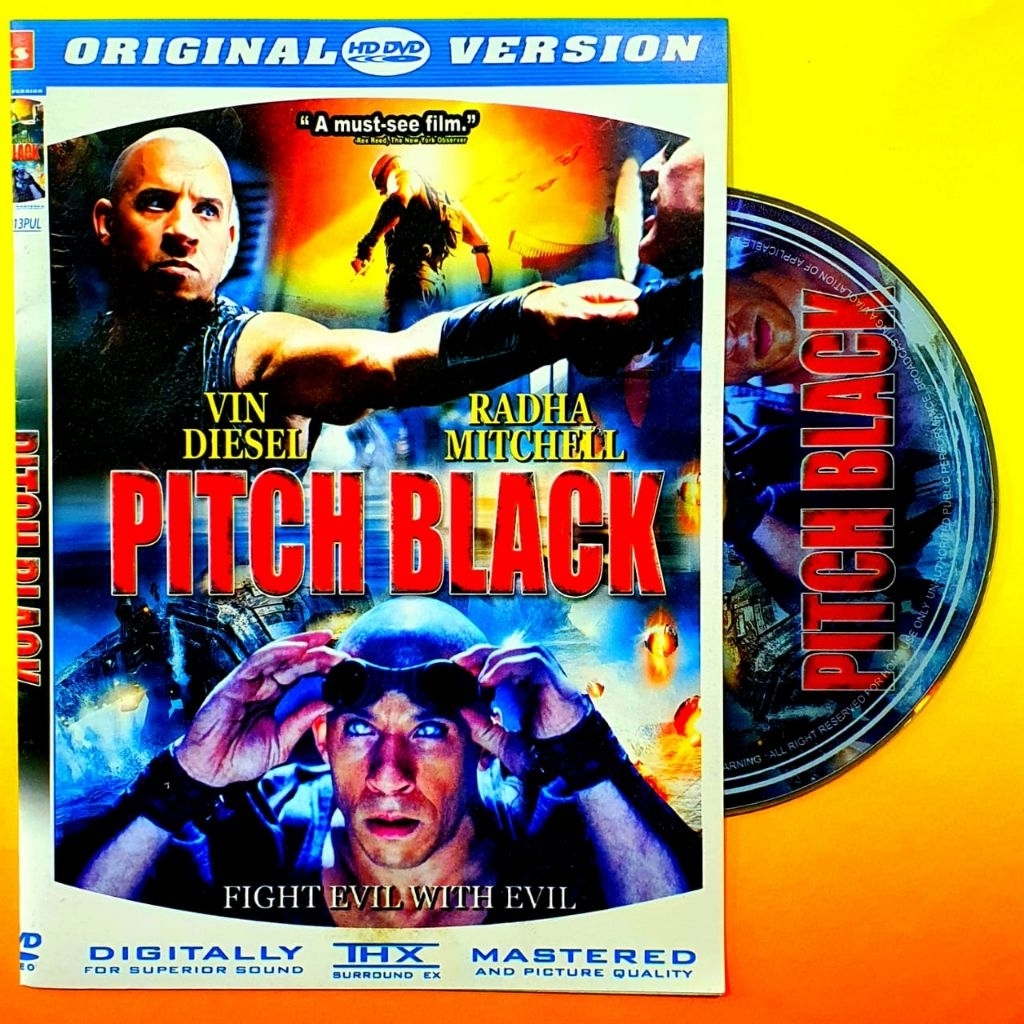KASET FILM ACTION PITCH BLACK VIN DIESEL-KASET FILM ACTION TERLARIS-KASET FILM AKSI