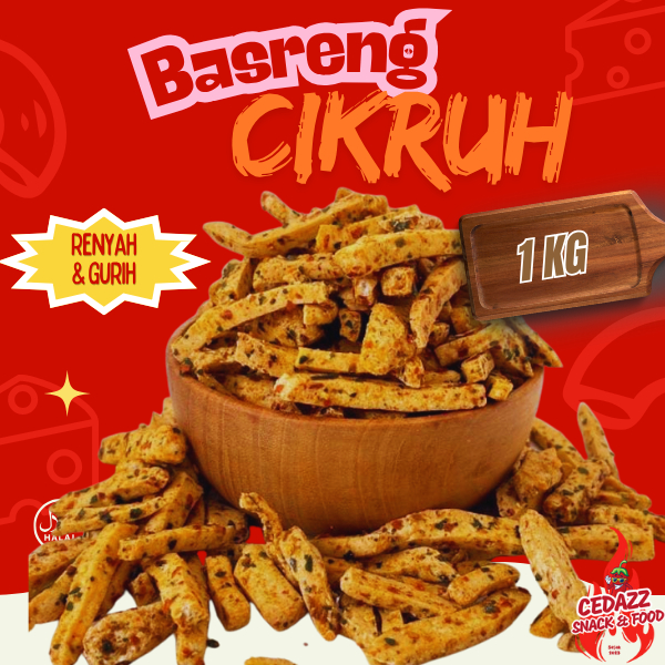 

1 kg basreng daun jeruk viral renyah
