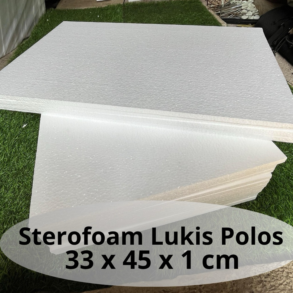 

Sterofoam Lukis Polos | Sterofoam Gambar | Sterofoam 33 x 45 x 1 cm