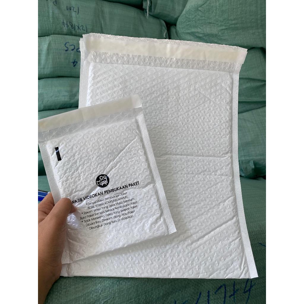

AMPLOP BUBBLE MAILER 20 PCS PUTIH POLOS AMAN