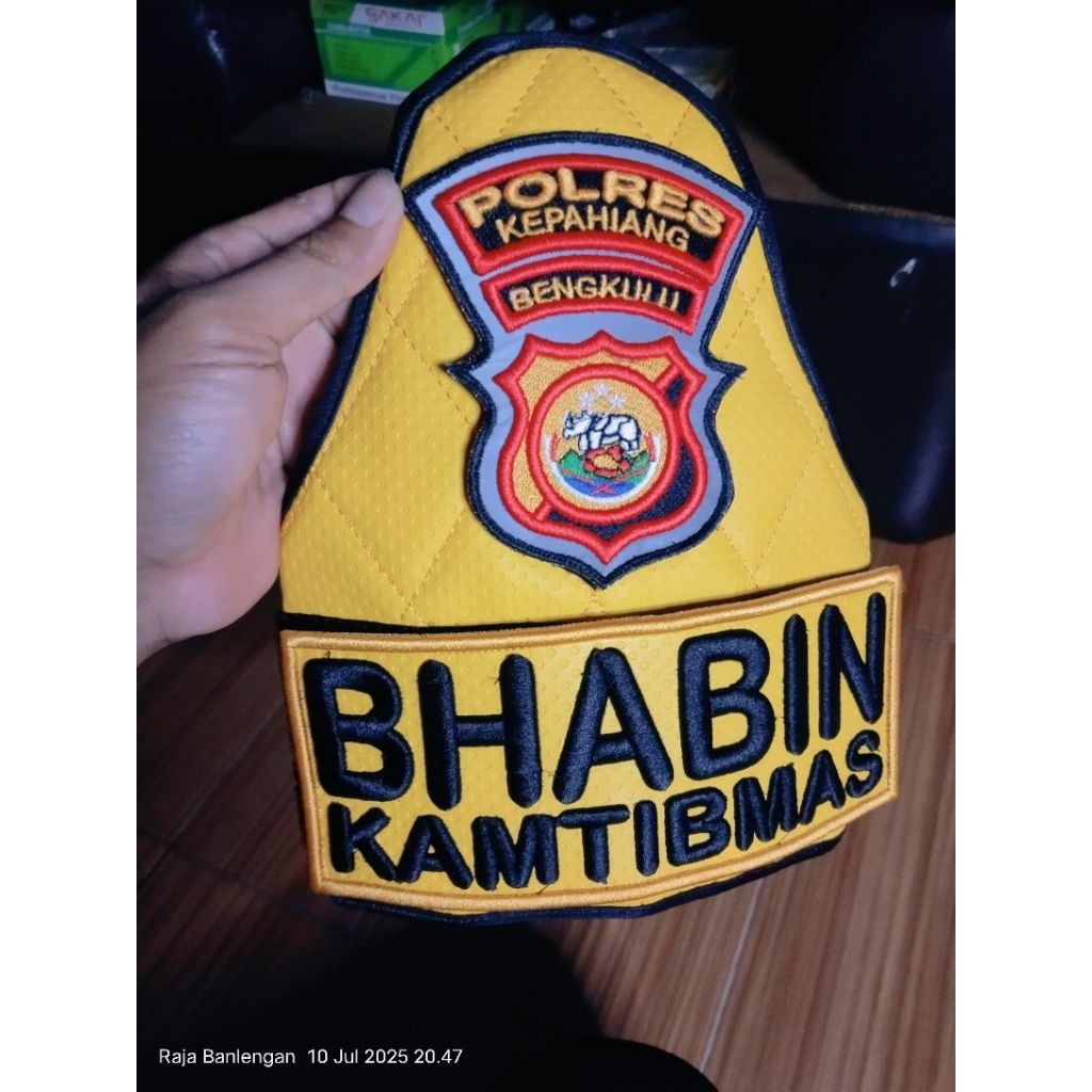 ban lengan Bahan kulit sintetis BHABIN KAMTIBMAS BHABINKAMTIBMAS