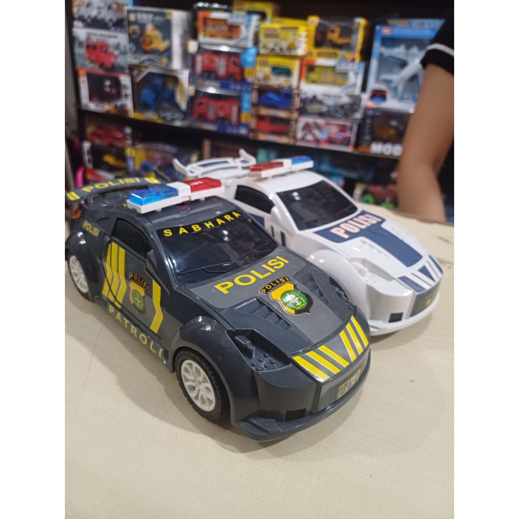 mainan mobil polisi patwal RKC