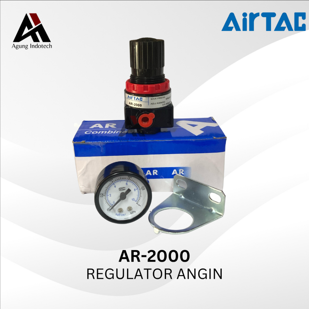 AIRTAC AR-2000 / AR 2000 / AR2000 AIR REGULATOR PNEUMATIC