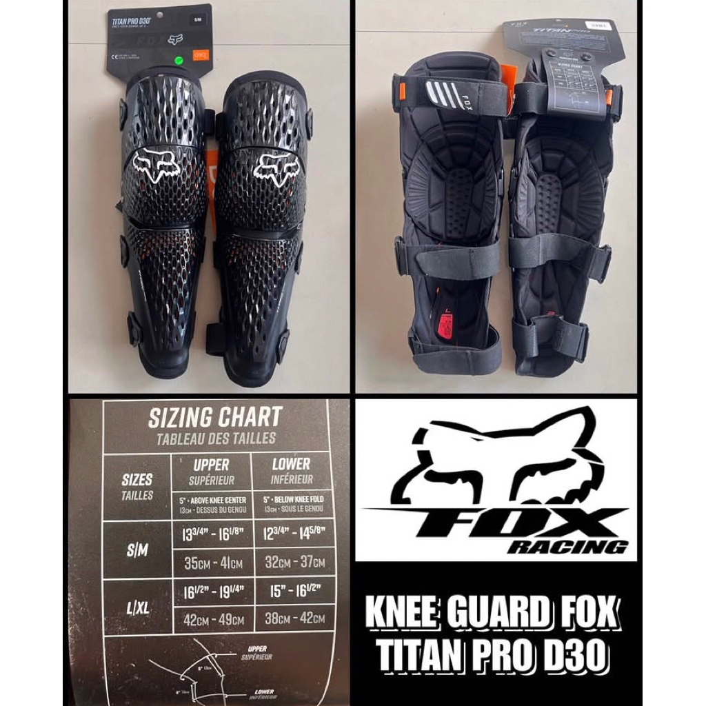 knee guard fox titan pro d30