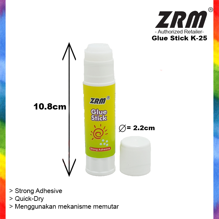 

ZRM Lem Stik Batang / Glue Stick 9gr 15gr 25gr K-09 K-15 K-25