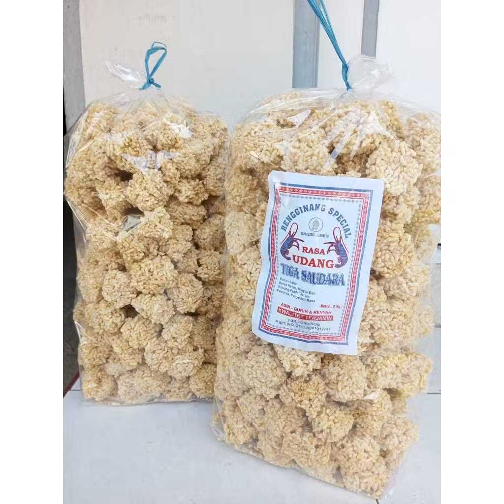 

RENGGINANG TERASI KHAS CIREBON 1 BAL ISI 1KG