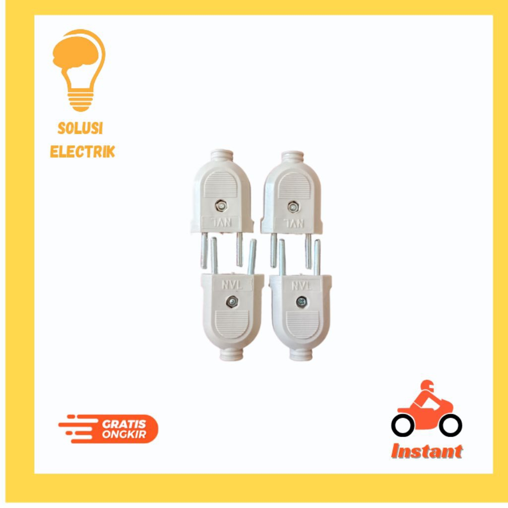 STEKER GEPENG JUMBO. COLOKAN LISTRIK GEPENG