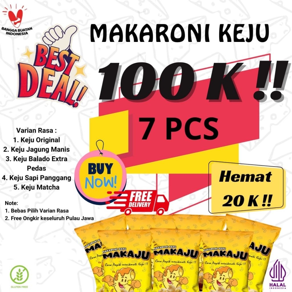 

BEST DEAL Makaroni Keju MAKAJU