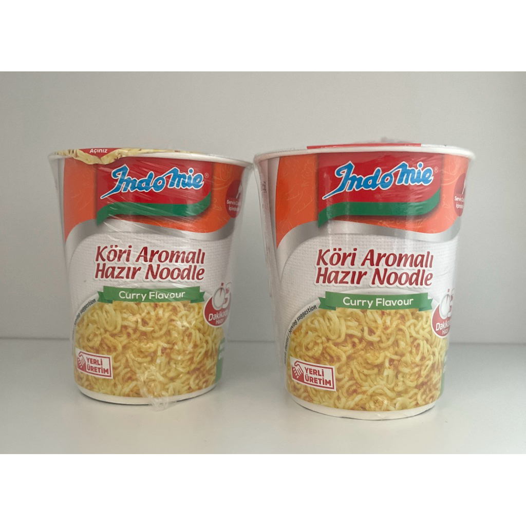 

indomie/pop mie turki rasa curry flavour