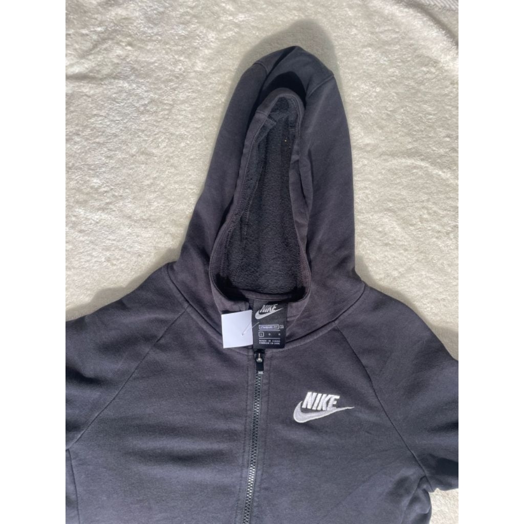 Nike Zipper Hitam