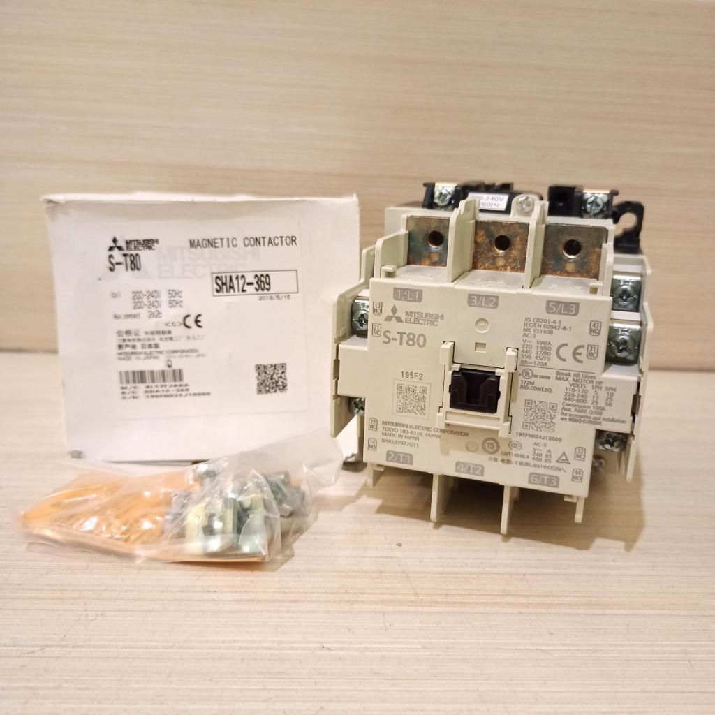 Magnetic Contactor MITSUBISHI S-T80 / Kontaktor Magnetic