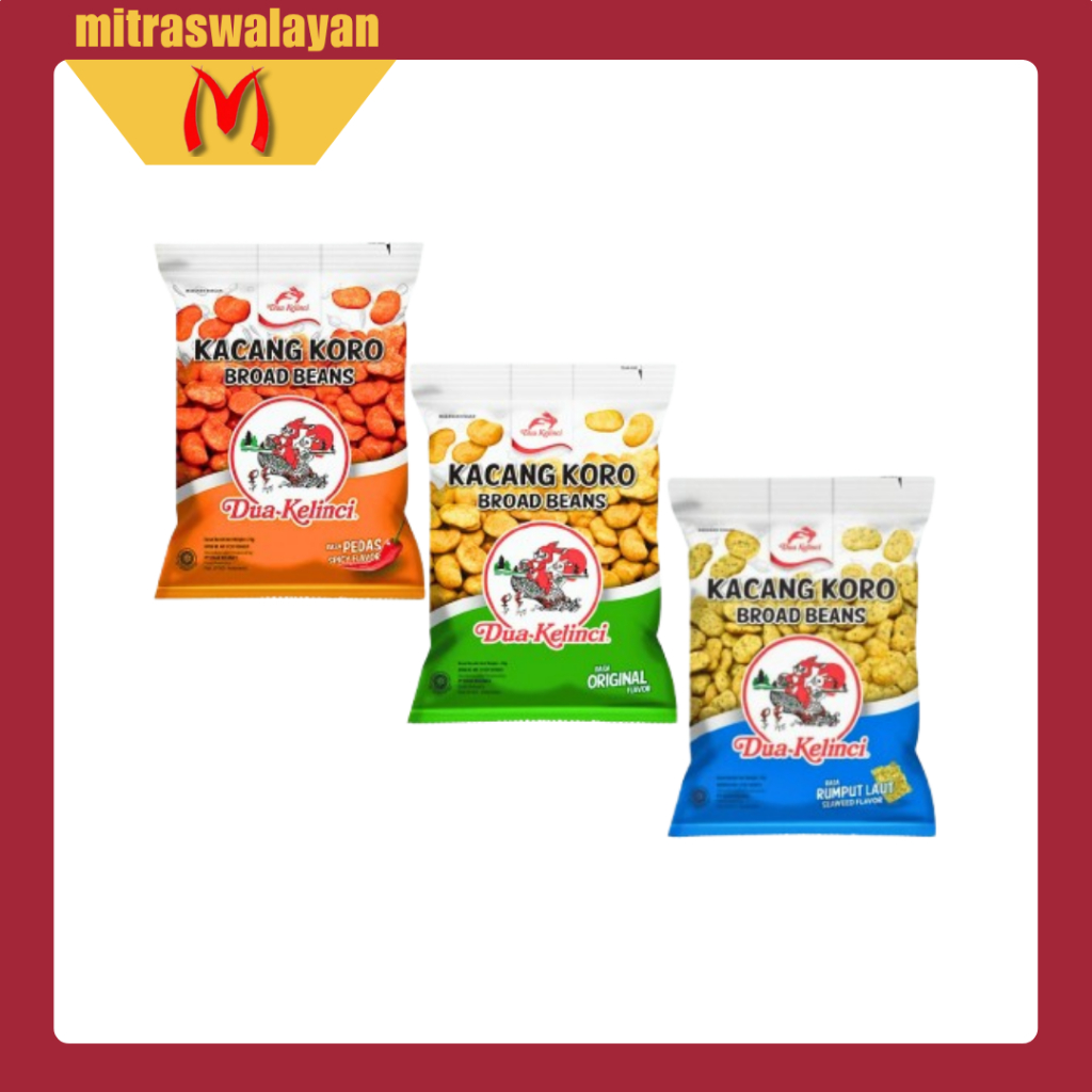 

Kacang Koro Dua Kelinci 14gr X 6 pcs