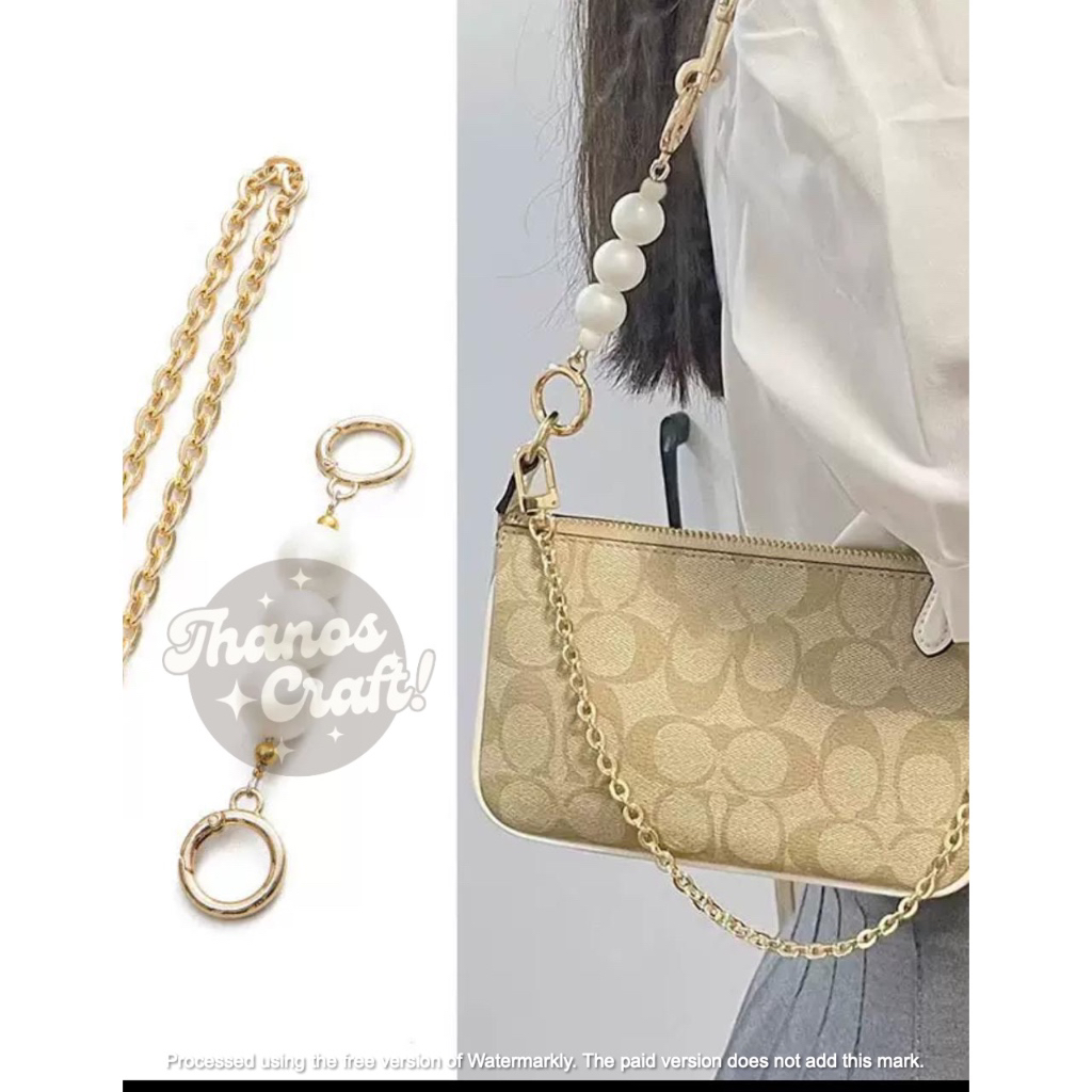 SAMBUNGAN TAS/ BAG CHAIN STRAP MUTIARA/ PCS