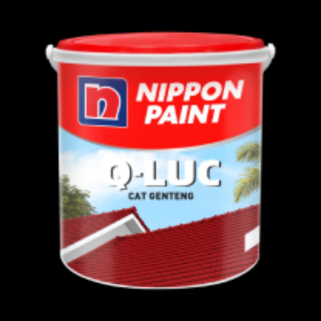 NIPPON PAINT Q-LUC CAT GENTENG, CAT EKONOMIS UNTUK GENTENG, TEMBOK, TAMAN, DAN LANTAI BETON