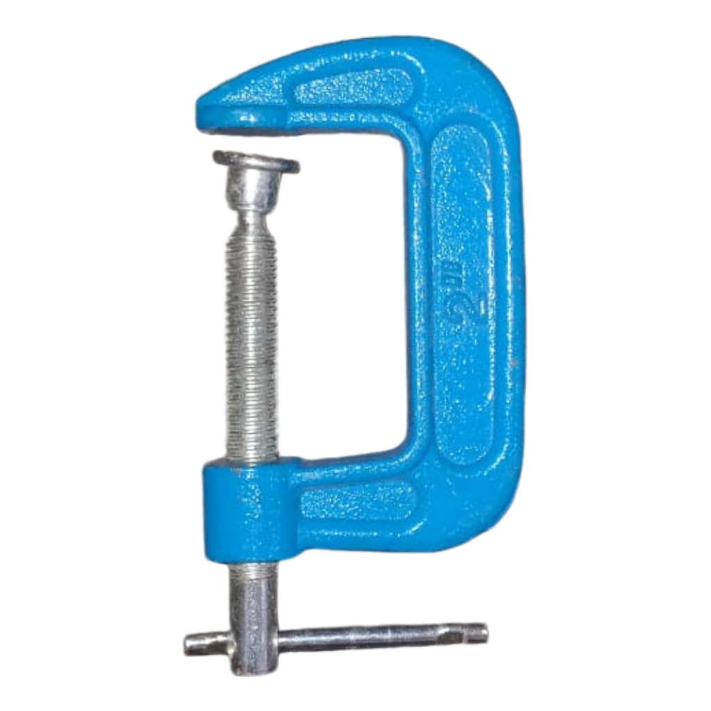 

RUSH CLAMP BESI 2" - 5" Klem C SATUAN - Catok Clamp Alat Jepit Penjepit/KLEM