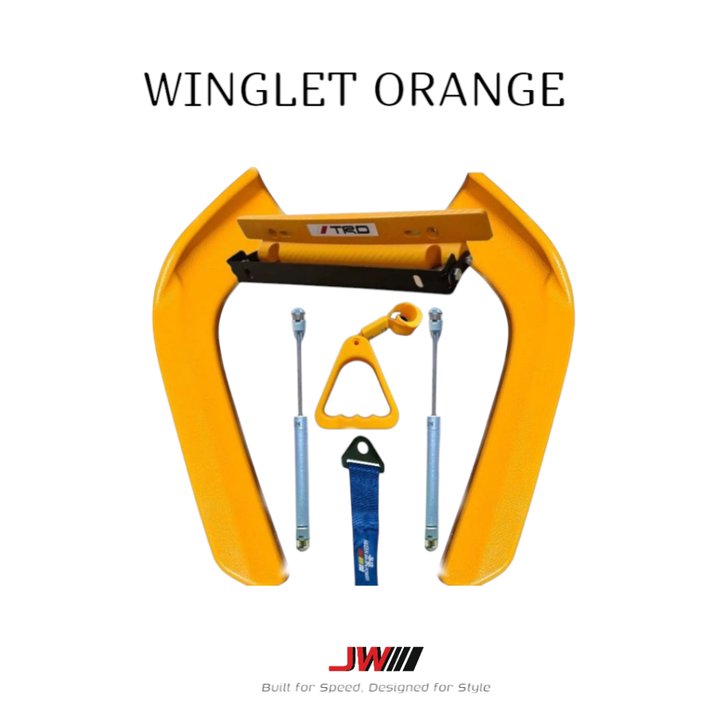 WINGLET BUMPER / UNIVERSAL WINGLET SET HIDROLIK / BUMPER MOBIL DAN TRUK UNIVERSAL