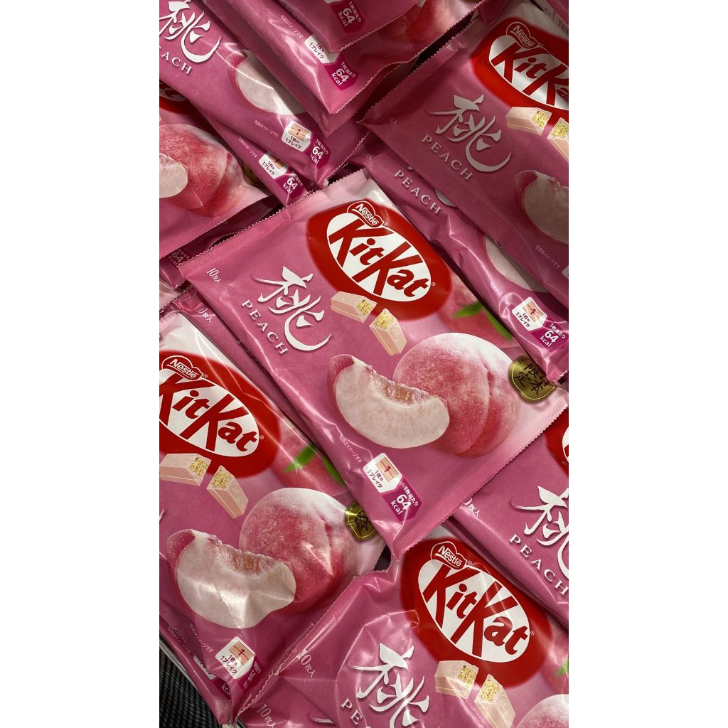 

KitKat Peach Jepang 10pcs – Rasa Persik White Chocolate – Limited Edition Jepang